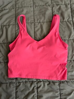 Women's Pink athletic tank